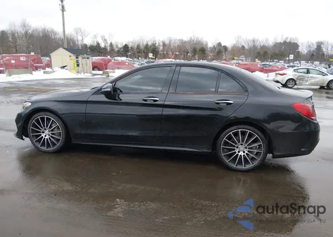 2016 Mercedes-Benz C 300 Sport 4Matic from USA, damaged, VIN 55SWF4KB5GU102791